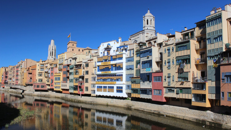 Les cases de l'Onyar (Girona). Roger Colom / Ajuntament de Girona