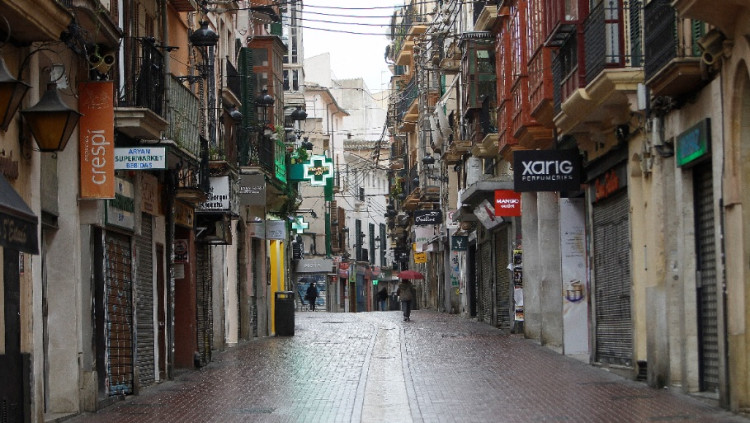 Palma, confinada pel coronavirus. Europa Press