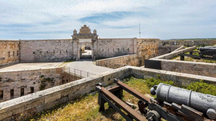 Imatge del llatzeret de Maó