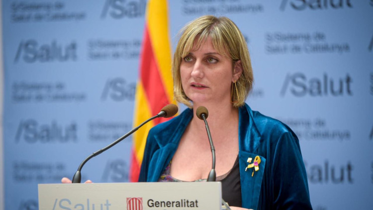Alba Vergès, consellera catalana de Salut. ACN