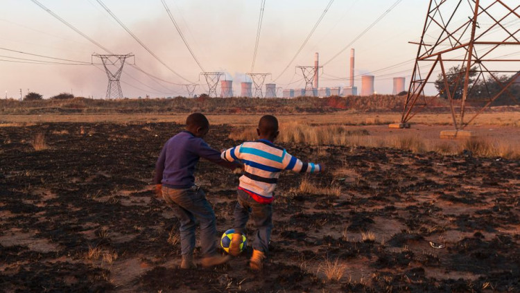 Centrals i línies elèctriques a la regió de Mpumalanga, a Sud-àfrica. Der Spiegel