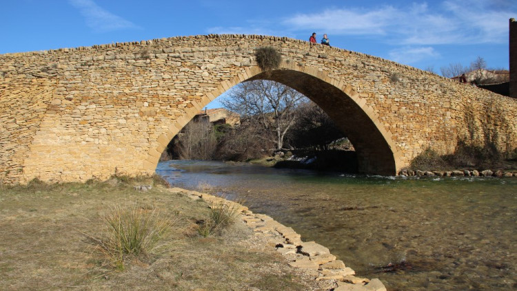 El pont de la Pobla de Bellestar separa Castelló i Terol // Miguel Val
