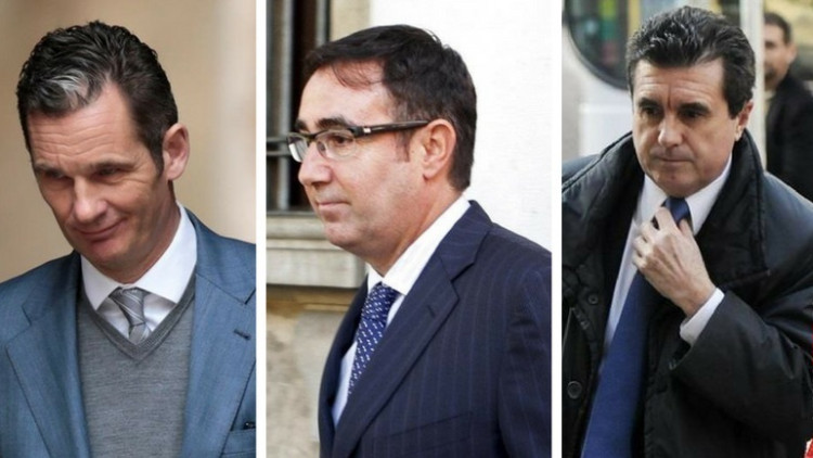 Urdangarin, Diego Torres i Jaume Matas, tres homes clau en un cas de corrupció que va destapar l'edició balear d''El Mundo. Europa Press
