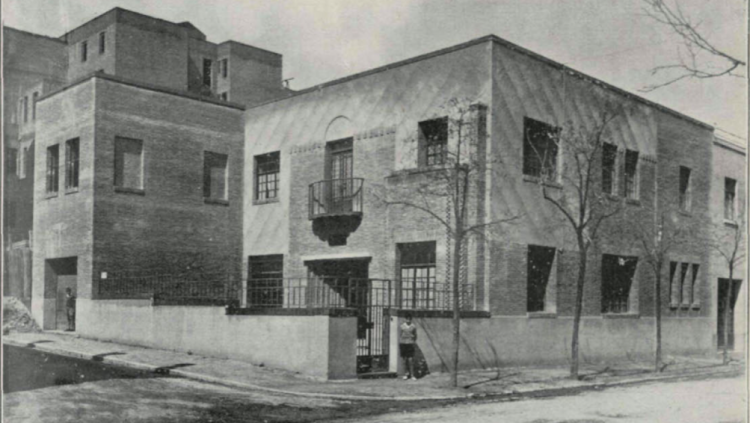 Exterior de la casa de Luis Bello. Arquitecte: Manuel Vías.