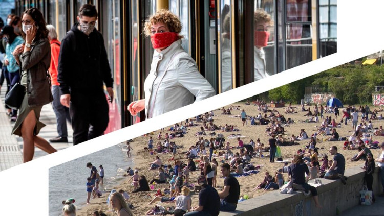 Molts ciutadans alemanys prenen els carrers malgrat les restriccions derivades de la COVID-19. Der Spiegel