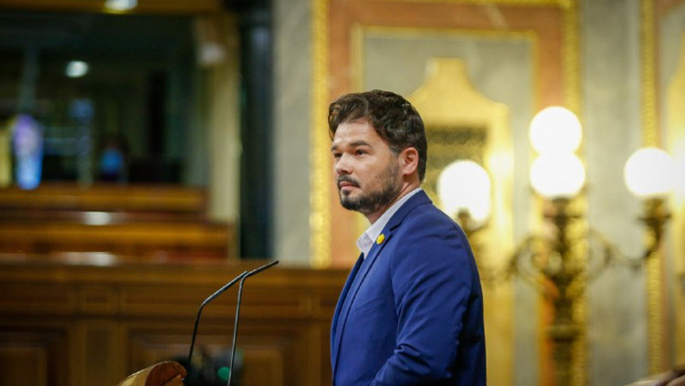 El portaveu d'Esquerra Republicana al Congrés, Gabriel Rufián. Agència Catalana de Notícies