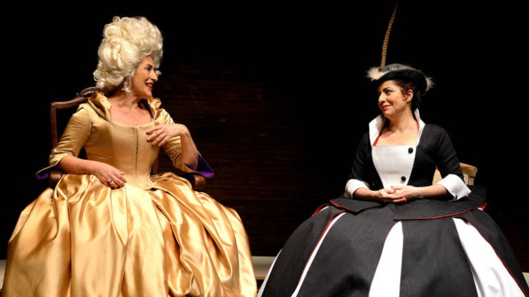 Producció de 2017 d''El verí del teatre', de Rodolf Sirera a càrrec del Teatre Micalet. Teatre Micalet