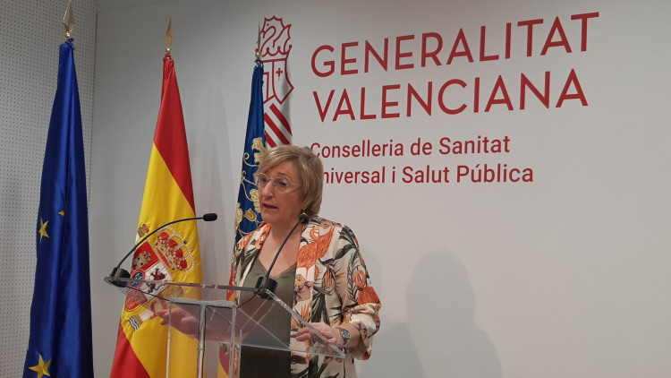 Ana Barceló, consellera valenciana de Sanitat. Europa Press