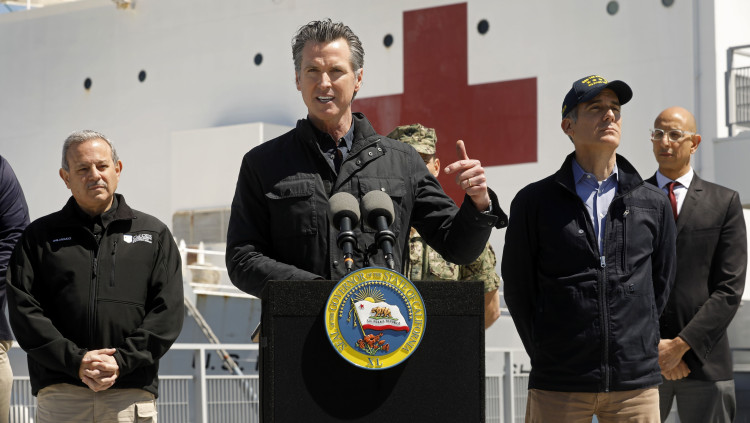 El governador de Califòrnia, Gavin Newsom. Europa Press