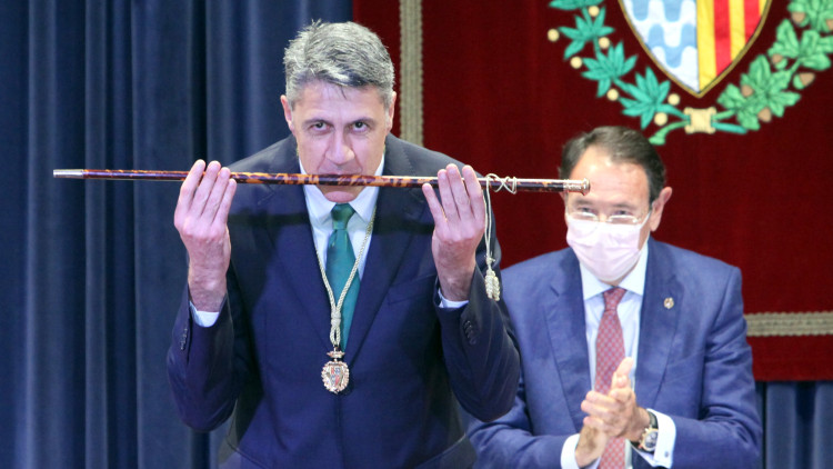 Xavier García Albiol recupera la vara d'alcalde de Badalona. ACN
