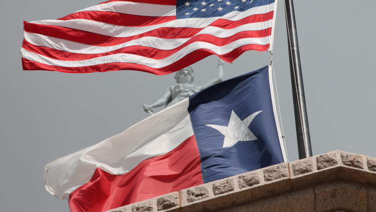La bandera de Texas, que tamb