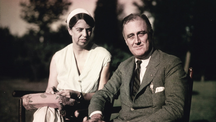 Eleanor i Franklin Roosevelt el 1932