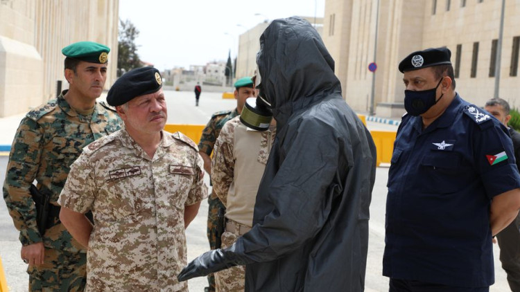 El rey Abdullah II de Jordània es dirigeix a l'exèrcit. Der Spiegel