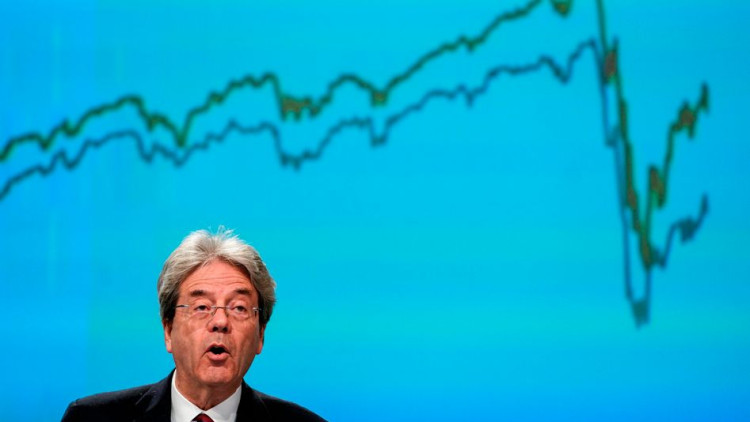 El comissari d'Economia de la Unió Europea, Paolo Gentiloni. Der Spiegel