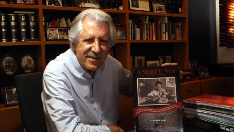 Lluís Juste de Nin. Agència Catalana de Notícies