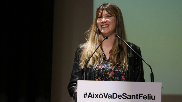 Lídia Muñoz, alcaldessa de Sant Feliu de Llobregat. Agència Catalana de Notícies