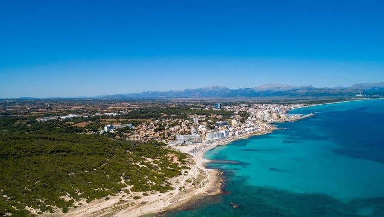 Platja mallorquina de Santa Margalida. Europa Press