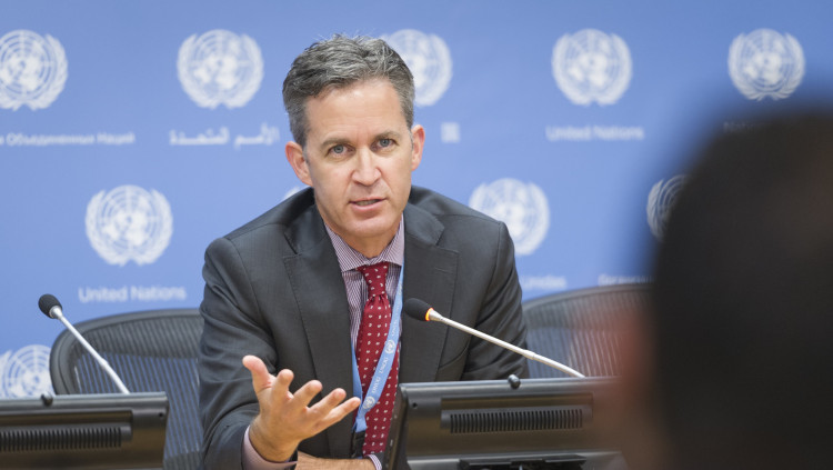 David Kaye, relator especial de l’ONU per la llibertat d’expressió. Agència Catalana de Notícies
