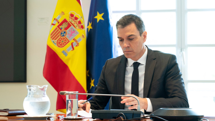 El president espanyol Pedro Sánchez. Agència Catalana de Notícies
