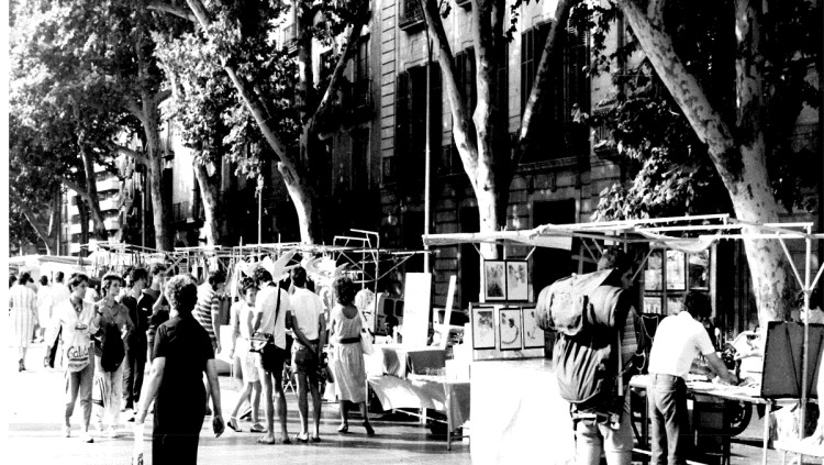 La Rambla, any 1985 / Associació d'Amics, Veïns i Comerciants de la Rambla