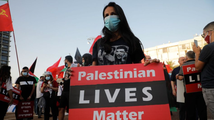 Manifestació a Tel-Aviv a favor de Palestina. Der Spiegel