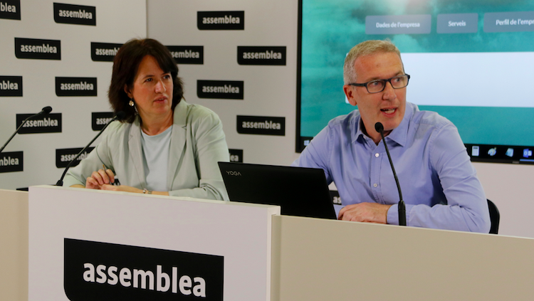 Elisenda Paluzie i David Fernàndez. ACN