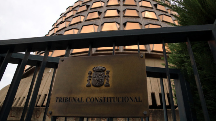 Façana del Tribunal Constitucional. Agència Catalana de Notícies