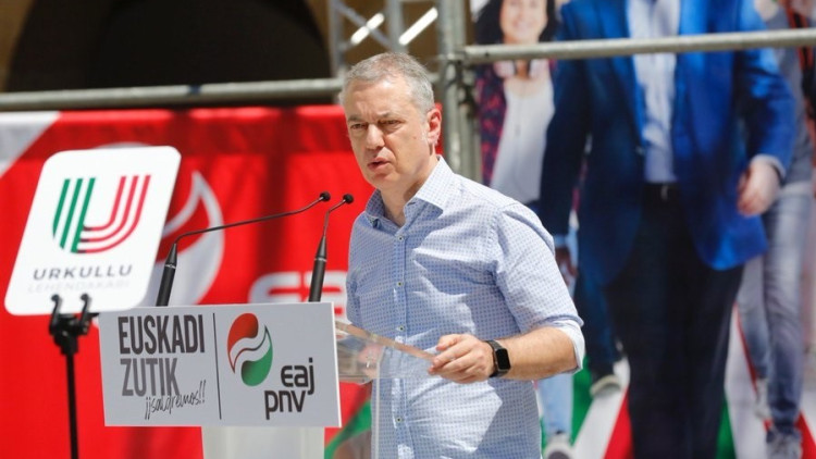 El lehendakari Íñigo Urkullu. Europa Press