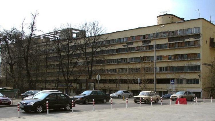 Edifici Narkomfin, Moscou. Moisei Ginzburg, 1928-1932.