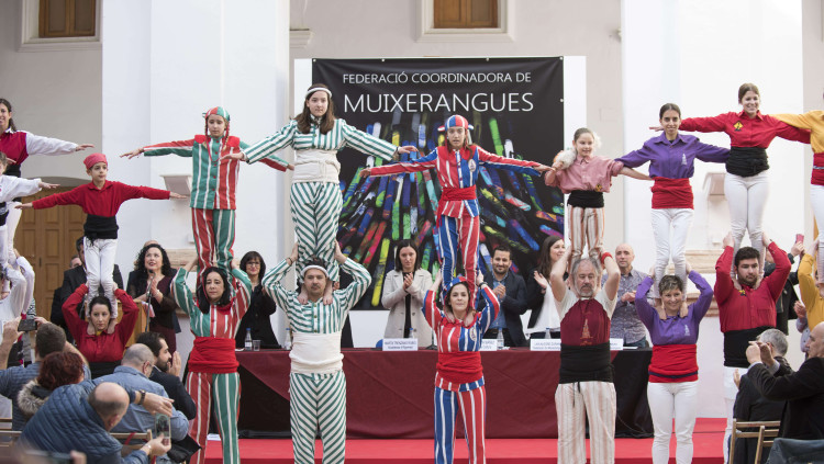 Presentació de la Federació de Muixerangues a Algemesí. Ximo Bueno