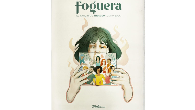 Portada de la primera edició de 'Foguera'