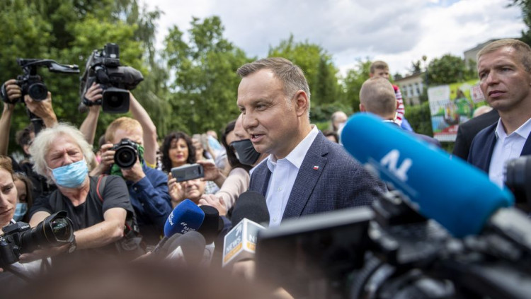 Andrzej Duda, candidat conservador a les eleccions poloneses i president de la República de Polònia. Der Spiegel