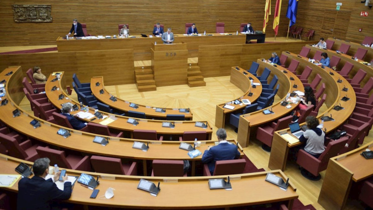 Sessió de la comissió de reconstrucció a les Corts Valencianes| Europa Press