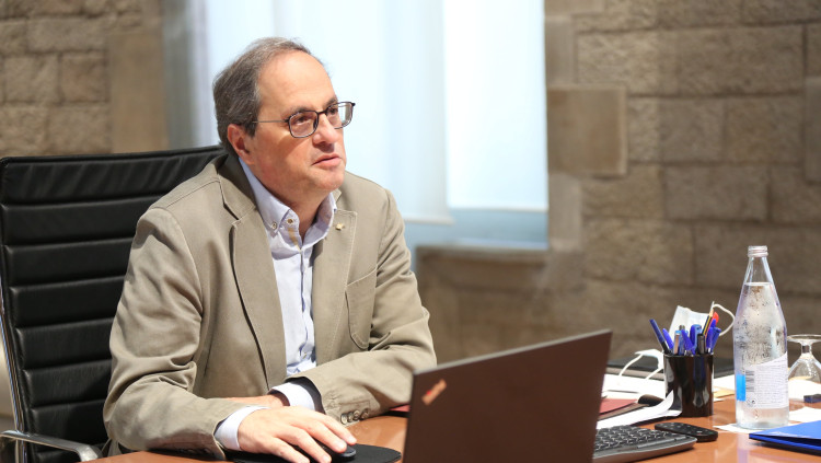 Quim Torra, president de la Generalitat. Agència Catalana de Notícies