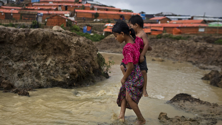 Xiquets rohingya. Europa Press