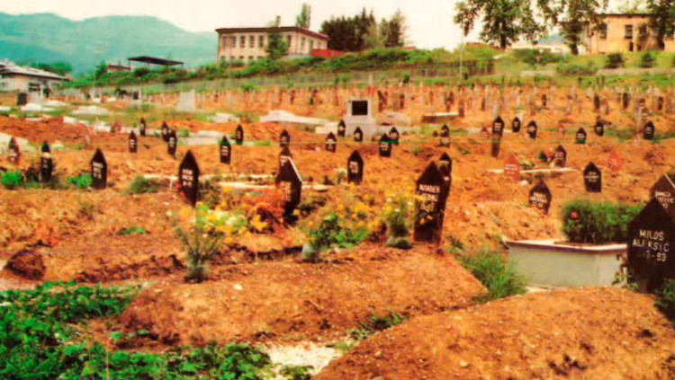 Srebrenica el 1995. Arxiu EL TEMPS