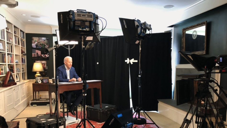 Joe Biden, candidat demòcrata, fa campanya des de casa. Der Spiegel