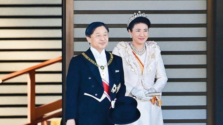 L'emperador Naruhito amb la seua parella, Masako. Der Spiegel
