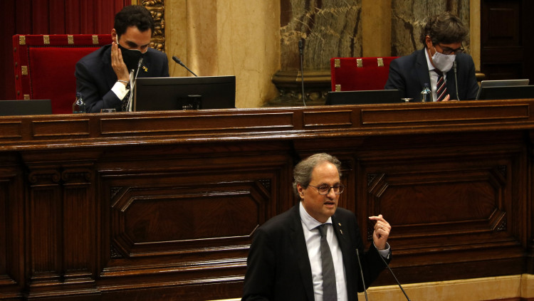 Quim Torra, president de la Generalitat de Catalunya. Agència Catalana de Notícies