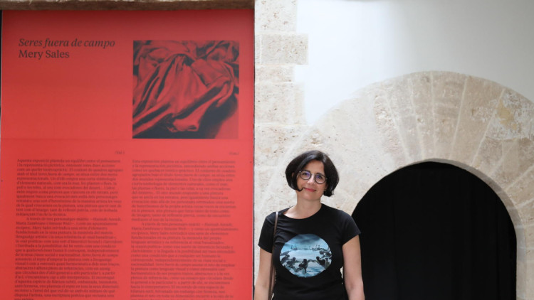 L’artista Mery Sales.