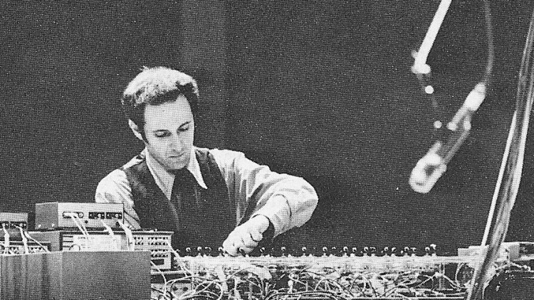 Steve Reich actuant al Whitney Museum de Nova York l'any 1969.