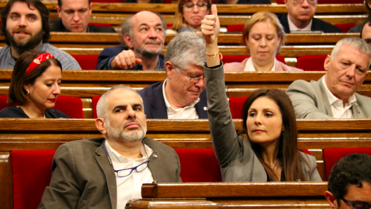 Carlos Carrizosa ha desplaçat Lorena Roldán com a candidat al Parlament. ACN