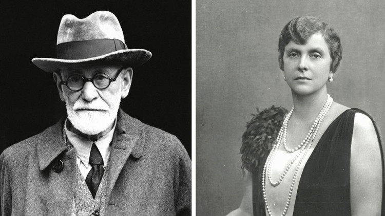 Sigmund Freud i Alícia de Battenberg. Der Spiegel