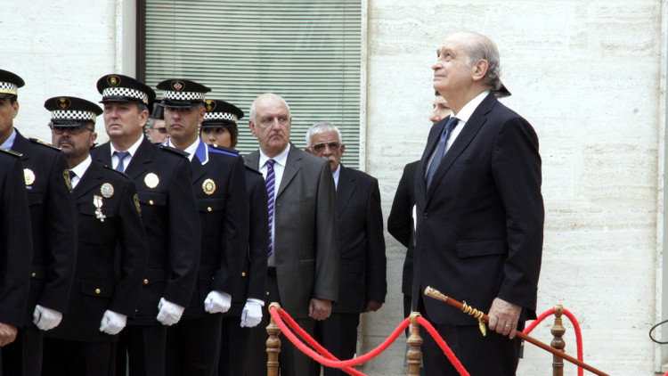 L'exministre espanyol d'Interior Jorge Fernández Díaz. Agència Catalana de Notícies