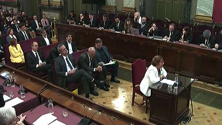 La consellera Dolors Bassa declara al Tribunal Suprem. Europa Press
