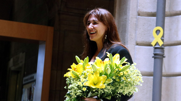 Laura Borràs. Agència Catalana de Notícies