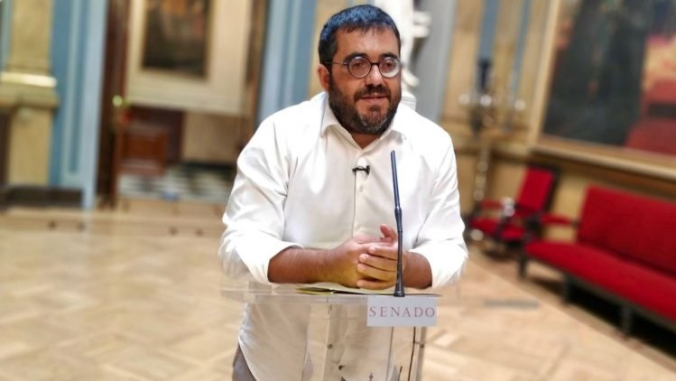 El senador de Més per Mallorca Vicenç Vidal. Europa Press