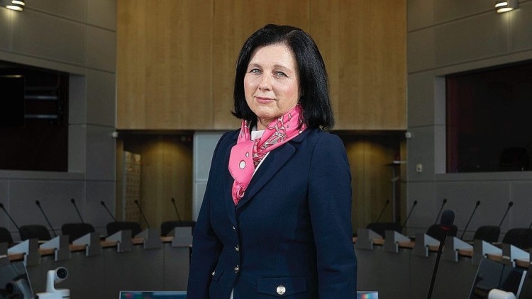 Vera Jourová, vicepresidenta de la Comissió Europea. Der Spiegel