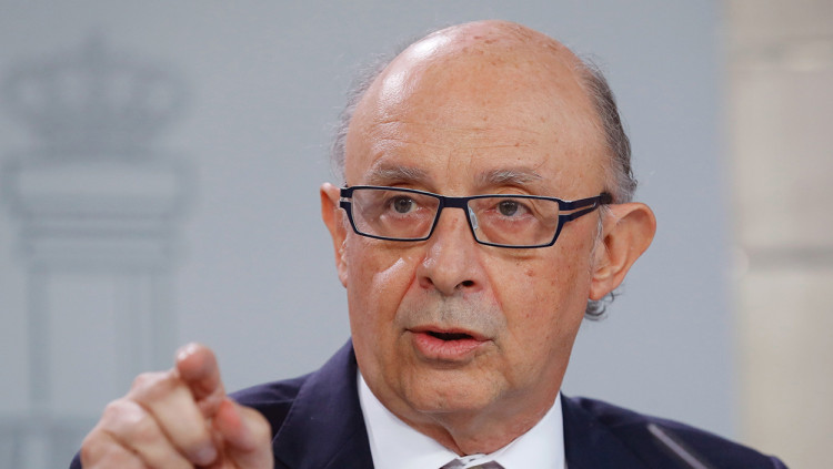 Cristóbal Montoro, ministre d'Hisenda. Efe