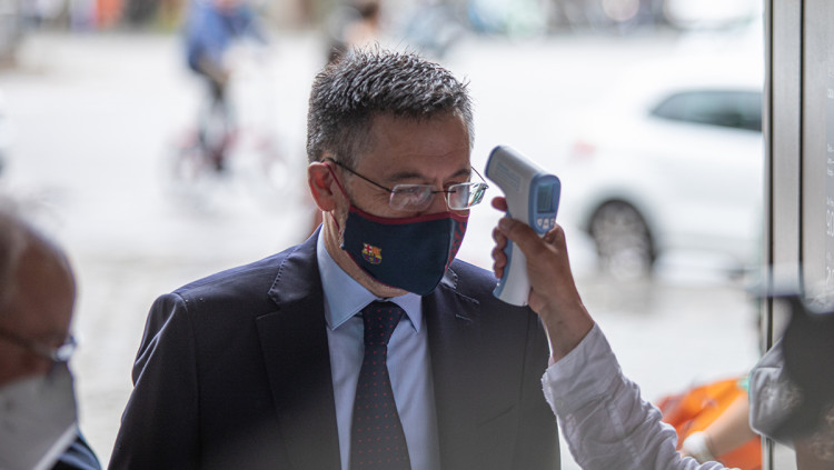 El president del Futbol Club Barcelona, Josep Maria Bartomeu. Europa Press